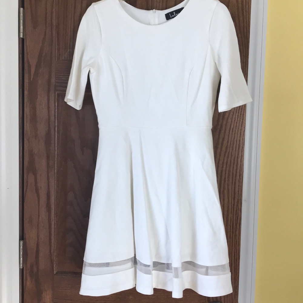 White Dress-Perfect for Bridal Shower!